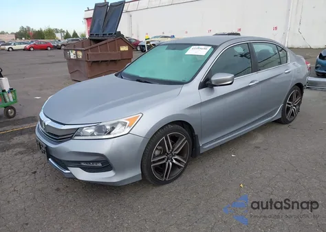 2017 Honda Accord Sport z USA, uszkodzony, nr VIN 1HGCR2F53HA258487